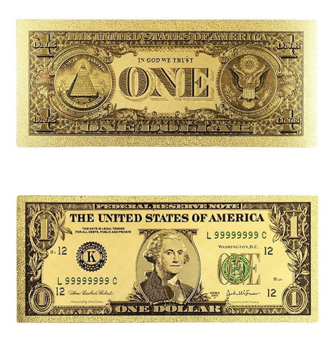 Bookmark 1 Dólar Dorado