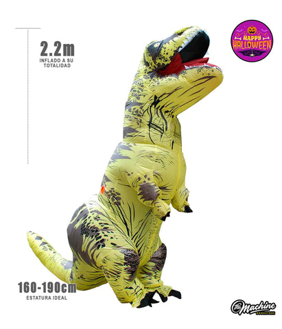 Disfraz Inflable TRex Amarillo