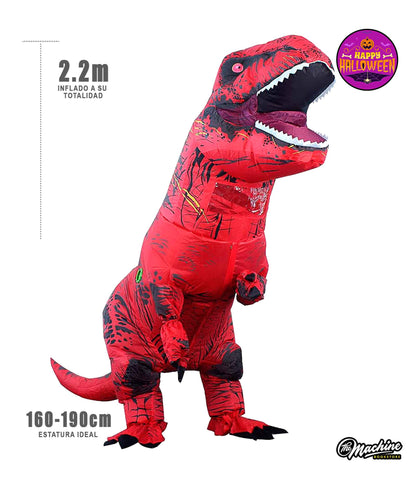 Disfraz Inflable TRex Rojo