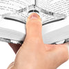 Pulgar Sujeta libros Transparente