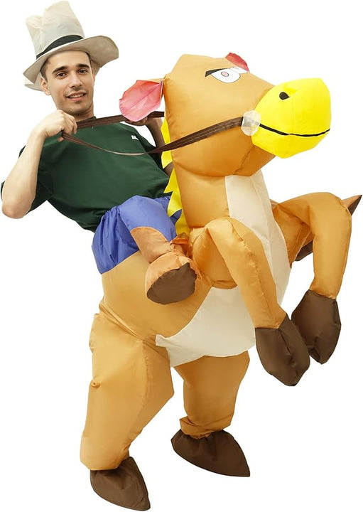 Disfraz Inflable Caballo Montable